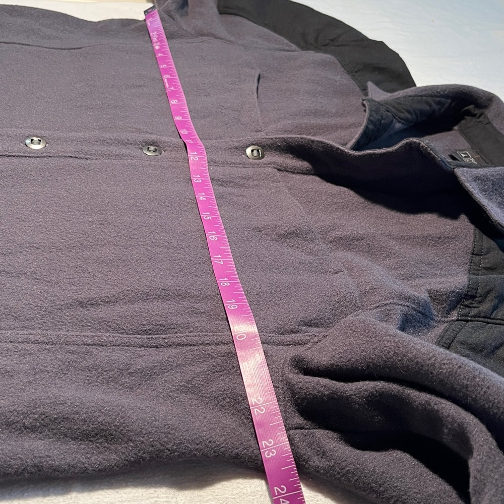Great Triple Aught Design Grey & Black 100% Wool Signal Field Shirt/Jacket - L - Picture 9 of 10